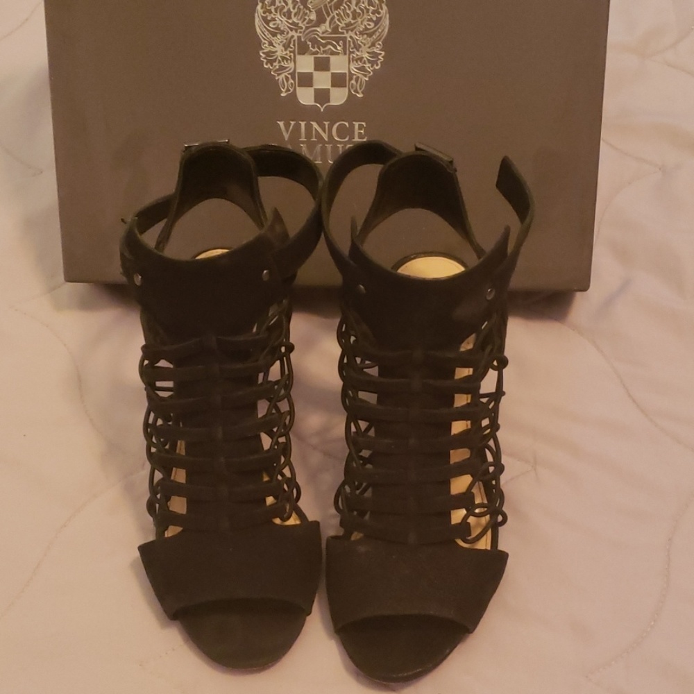 Vince Camuto strappy bootie/sandal